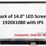 14.0 Slim 30 Pin Screen NT140WHM-N41